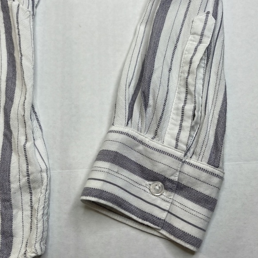 Rails Grace Patriot Stripe Lace Front Top Medium - Picture 9 of 13